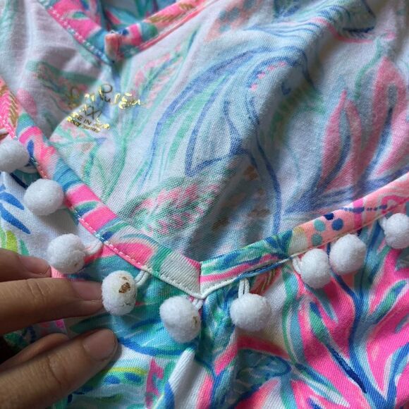 LILLY PULITZER RESORT WHITE TOUCAN DO IT BETTER CAMILLA SWING DRESS - Picture 4 of 5